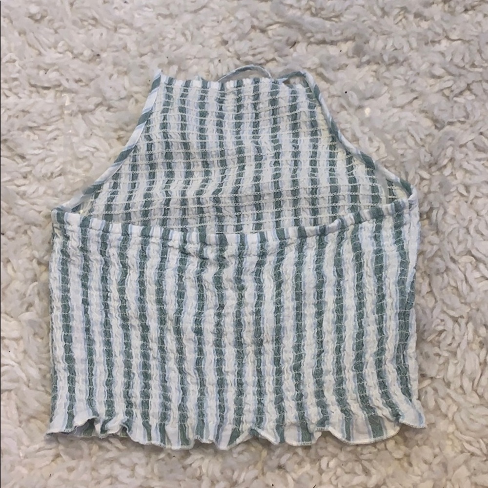 3/$15 American Eagle Cropped Halter Top - Picture 3 of 5